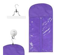 Wig Organizer | Hairpieces Storage Holder | Hair Extension Storage With Hanger | Hair Extensions Bag | Dust-Proof Wig Bag For Women Hairs, Store Style Human