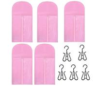 Wig Storage Bag, Hair Extension Organizer, Protective Wigs Storages Hanger Organizer, 11,81 x 23,62 in Portable Hair Extension Case Holder, Hairpieces Case for Women, Men