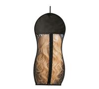 Wig Storage Bags With Hanger,Dust-Proof Display Hook Includes A Large Clear Front Window For An Open View So You Can Identify Your Wig Style Without Opening The Bag. No Unzipping Required, Making It