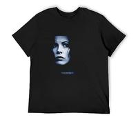 Wig Underworld Selene Kate Beckinsale Movie Vampire T Shirt Mens Black T-Shirt Environmental Printed Tshirt Hip Hop Funny 3XL