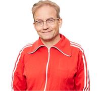 Wigald Boning (Red Jacket) Ritaglio di buddy a metà corpo