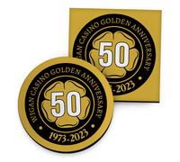 Wigan Casinò 50th Anniversario Design - Bevande Coaster - Rotondo O Quadrato