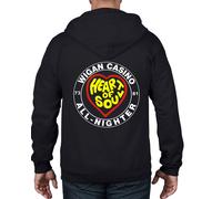 Wigan Casino Cuore Di Soul Felpa Cappuccio e Zip Intera - Keep The Faith T-Shirt