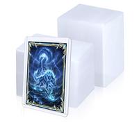 Wigearss 100 Pezzi Custodie Rigide Bustine Protettive Custodie Protettive Carte per YuGiOh, Pokemon, Ultimate Guard, MTG