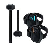 Wigearss 2 Pezzi Cinturini per Gambe, Fascia per Gamba, Cinghie per Gambe Compatibile con Nintendo Switch/Nintendo Switch 2, Leg Strap per Nintendo Switch Sports Calcio, Ring Fit Adventure