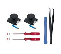 Wigearss 3D Sostituzione Joystick Analogico, Analog Stick e Kit di Strumenti di Riparazione per Nintendo Switch/Switch OLED Joy-con Controller/Switch Lite Controller
