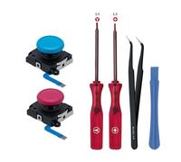 Wigearss 3D Sostituzione Joystick Analogico, Analog Stick e Kit di Strumenti di Riparazione per Nintendo Switch/Switch OLED Joy-con Controller/Switch Lite Controller