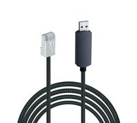 Wigearss Cavo da USB-A 3.0 a RJ45 Ethernet CAT 6, Cavo USB a RJ45 LAN Gigabit, 2M