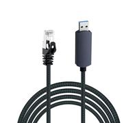 Wigearss Cavo da USB-A 3.0 a RJ45 Ethernet CAT 6, Cavo USB a RJ45 LAN Gigabit, 2M