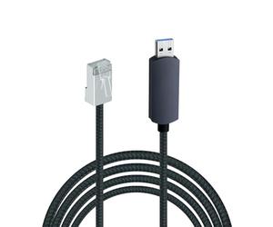 Wigearss Cavo da USB-A 3.0 a RJ45 Ethernet CAT 6, Cavo USB a RJ45 LAN Gigabit, 2M