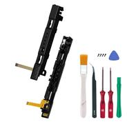 Wigearss Destra e Sinistra Guida di Scorrimento, Binario L/R Slider di Ricambio per Nintendo Switch/Switch OLED JoyCon Controller