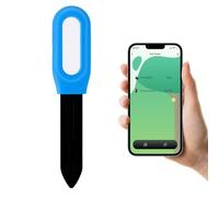 Wigearss Zigbee Misuratore umidità Terreno, Misuratore di Termometro Terreno per Piante, Compatibile con Gateway Zigbee & Home Assistant Zigbee2MQTT