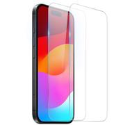 Wigento 2 pellicole protettive in vetro temperato 9H per Apple iPhone 18 | Set di pellicole protettive per lo schermo, durezza 9H, HD, trasparente, antigraffio, spessore 2,5D