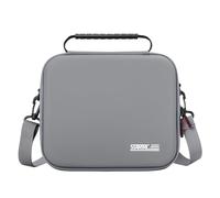 Wigento Borsa a tracolla in ecopelle per DJI Neo 2, colore grigio
