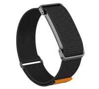 Wigento Cinturino in nylon per Google Fitbit Air, cassa protettiva in metallo