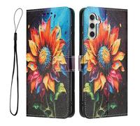 Wigento Custodia a libro per Samsung Galaxy A17 A26 A16 4G 5G, in similpelle TPU