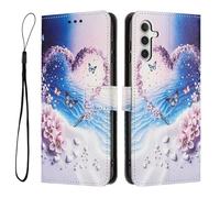 Wigento Custodia a libro per Samsung Galaxy A17 A26 A16 4G 5G, in similpelle TPU