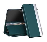 Wigento Custodia a libro per Samsung Galaxy Z Fold8 Ultra 5G, design intelligente, funzione leggio, antiurto, a 360 gradi, verde