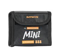 Wigento Custodia di sicurezza per batteria DJI Mini serie 5/4/3, accessori per droni, colore nero