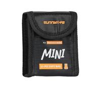 Wigento Custodia di sicurezza per batteria DJI Mini serie 5/4/3, accessori per droni, colore nero