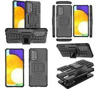 Wigento Custodia ibrida per Samsung Galaxy A53 5G, 2 pezzi, per esterni, colore nero