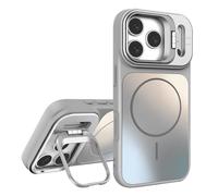 Wigento Custodia in TPU per Apple iPhone 17 Pro con AG Frosted MagSafe e supporto ad anello