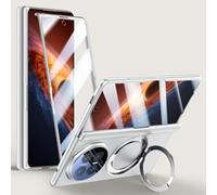 Wigento Custodia magnetica per Honor Magic V6 5G, con anello a 360 gradi, funzione di supporto