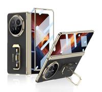 Wigento Custodia magnetica per Honor Magic V6 5G, con anello a 360 gradi, funzione di supporto