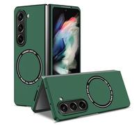 Wigento Custodia magnetica per Samsung Galaxy Z Fold7 5G, design pieghevole, colore verde