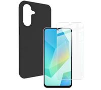 Wigento Custodia + pellicola protettiva in silicone TPU per Samsung Galaxy A17 5G / 4G
