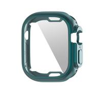 Wigento Custodia per Apple Watch Ultra 1 + 2 49 mm, 2 in 1, in TPU + pellicola PET
