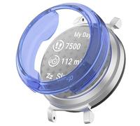 Wigento Custodia per Garmin Lily 2, in TPU di alta qualità, trasparente/blu