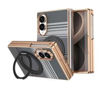 Wigento Custodia per Samsung Galaxy Z Fold8 5G, anello magnetico H9, vetro