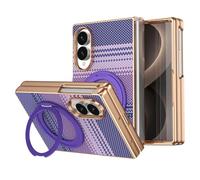 Wigento Custodia per Samsung Galaxy Z Fold8 5G, anello magnetico H9, vetro