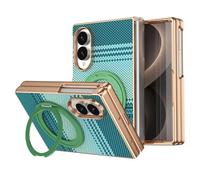 Wigento Custodia per Samsung Galaxy Z Fold8 5G, anello magnetico H9, vetro