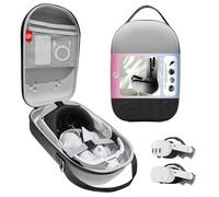 Wigento Custodia portatile per cuffie Meta Quest 3/3S VR, accessori per il trasporto, robusta