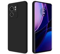 Wigento Custodia protettiva in silicone TPU per Motorola Edge 40, colore nero
