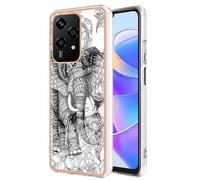 Wigento Custodia protettiva per Honor 200 Lite, motivo serie TPU + PC
