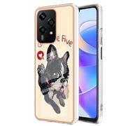 Wigento Custodia protettiva per Honor 200 Lite, motivo serie TPU + PC