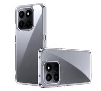 Wigento Custodia protettiva per Honor 400 Smart 4G, in silicone TPU, sottile, flessibile, trasparente