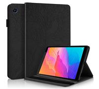 Wigento Custodia protettiva per Huawei MatePad T8 8.4, in ecopelle, colore nero