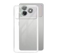 Wigento Custodia protettiva per ZTE Blade A36, in silicone TPU, sottile, flessibile, trasparente