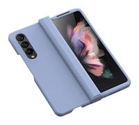 Wigento Custodia protettiva pieghevole per Samsung Galaxy Z Fold4, blu chiaro