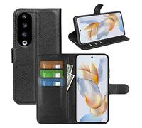 Wigento Custodia protettiva premium per Honor 90 Pro 5G, colore nero