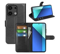 Wigento Custodia protettiva premium per Xiaomi Poco M6 Pro 4G / Redmi Note 13 Pro 4G, colore: Nero
