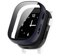 Wigento Custodia Smart Watch in plastica per Xplora X6 Play / X6 Children + cover in vetro protettivo H9, blu scuro