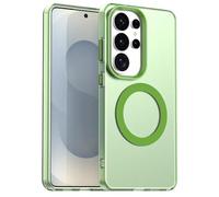 Wigento MagSafe Custodia per Samsung Galaxy S26 Ultra Candy Design TPU PC Case Verde