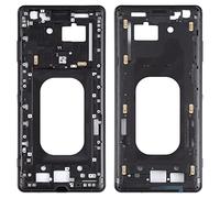 Wigento Middle Frame Bezel Plate - Cornice centrale per Sony Xperia XZ3, colore: Nero
