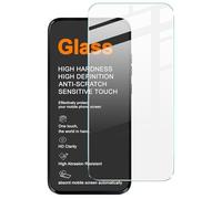 Wigento Pellicola protettiva in vetro per Motorola Moto G47 5G, durezza 9H, HD, trasparente, antigraffio, superficie liscia, su misura