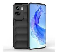 Wigento Per Honor 90 Lite TPU Flanella Protettiva Cellulare Custodia Phone Case Cover Accessori Nero
